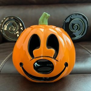 Disney Mickey Pumpkin Candleholder Pumpkin